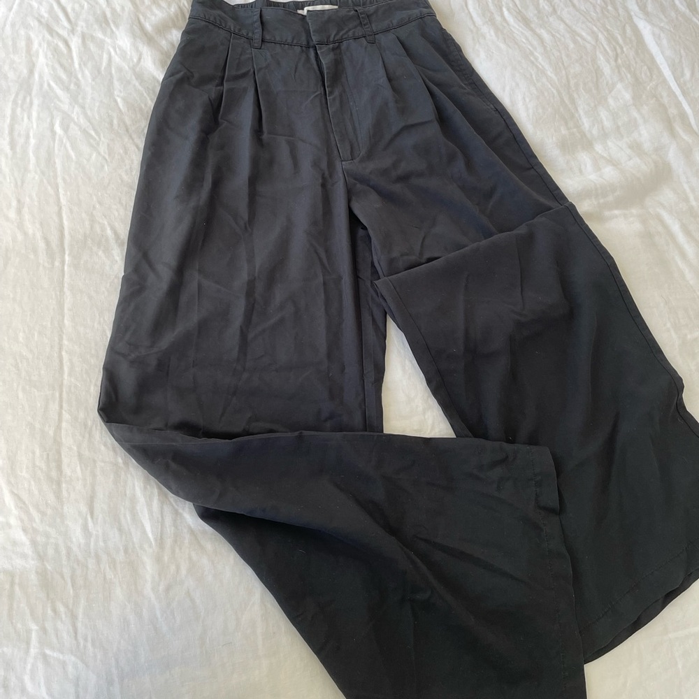 Abercrombie Black Trousers — Size S